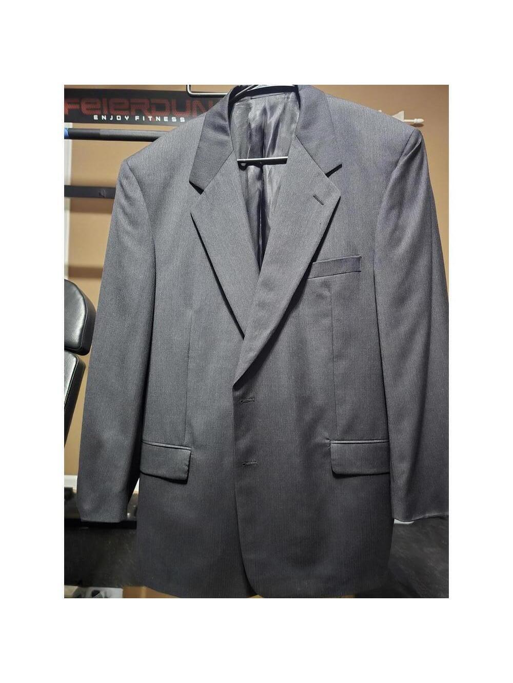 Louis Roth Classic Gray Men's Suit Jacket 44R